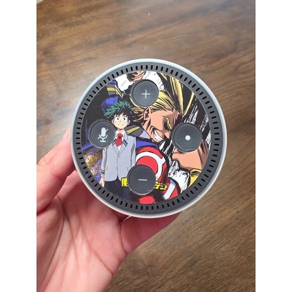 My Hero Academia Themed Amazon Echo Dot 2nd Gen Smart Speaker With Custom Deku & - Picture 12 of 16